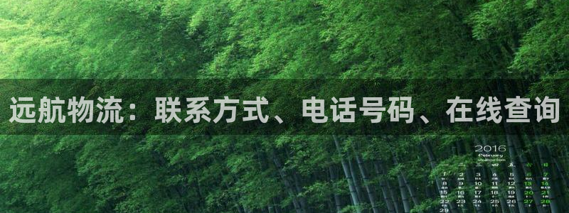 28圈犯法吗：远航物流：联系方式、电